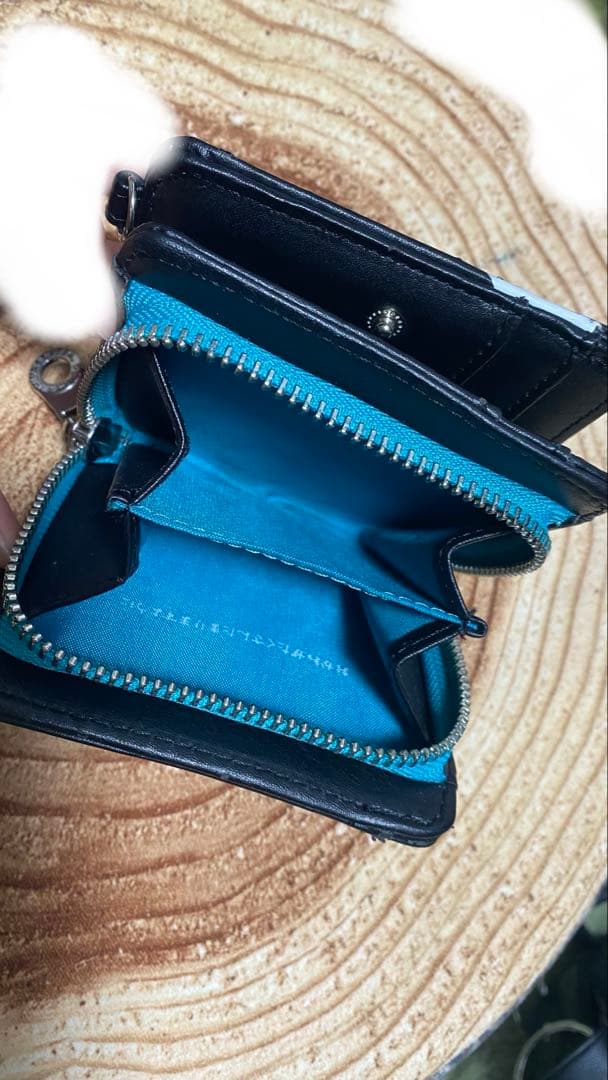 CUNE もこもこウサギストラップ＋ウォレット