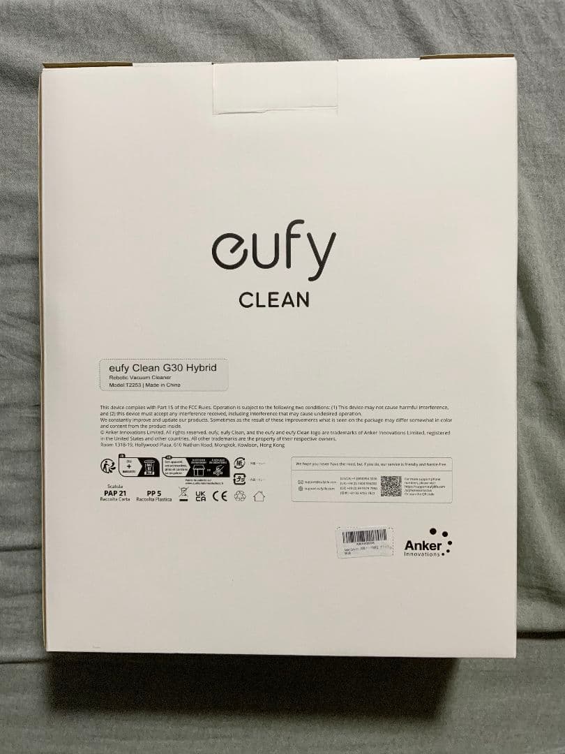【新品・未開封】eufy RoboVac G30 Hybrid ブラック