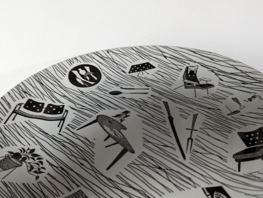 UK モダン ミッドセンチュリー ヴィンテージ プレー 大皿 レトロ