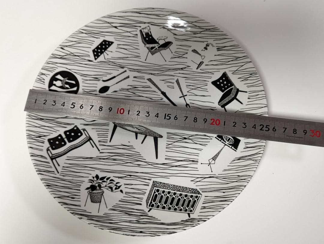 UK モダン ミッドセンチュリー ヴィンテージ プレー 大皿 レトロ