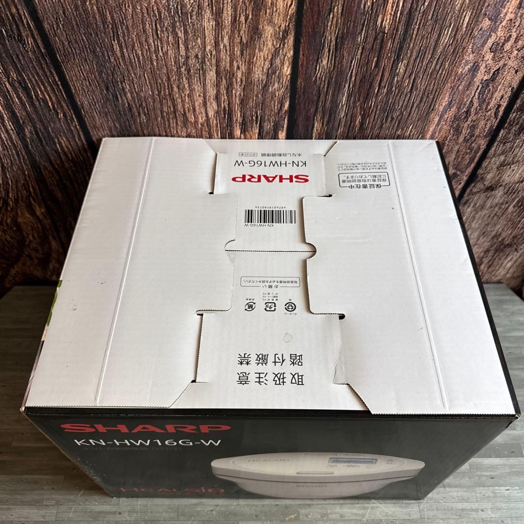 シャープ ホットクック KN-HW16G-W 無水調理鍋 ヘルシオ 電気鍋