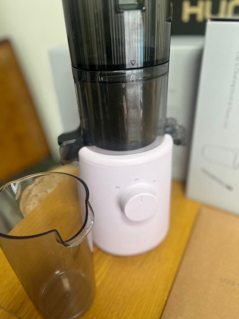 ヒューロム コールドプレスジューサー H310A ラベンダー