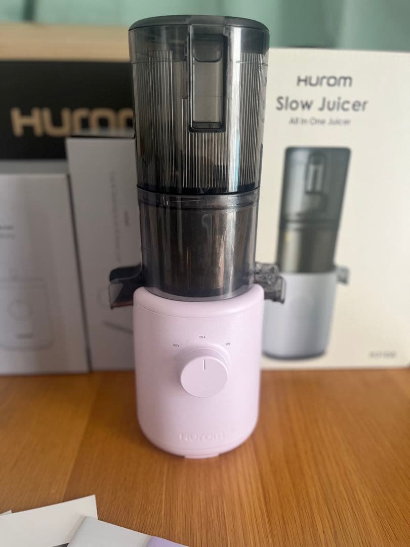 ヒューロム コールドプレスジューサー H310A ラベンダー