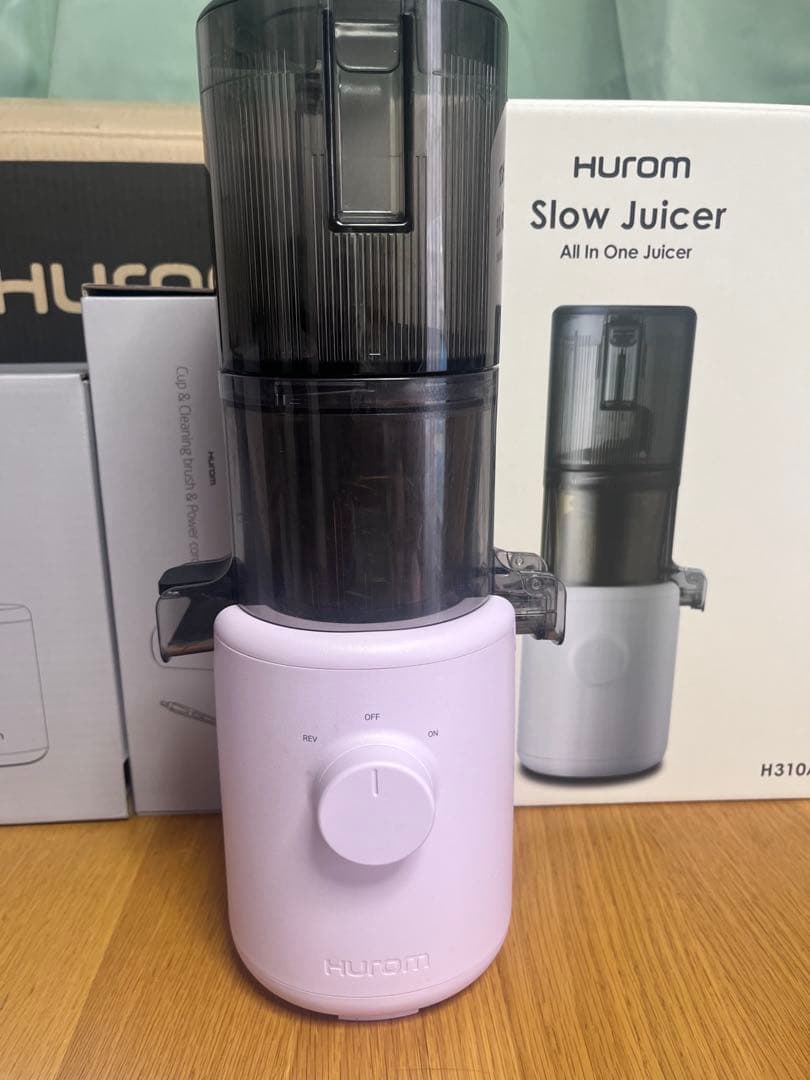 ヒューロム コールドプレスジューサー H310A ラベンダー