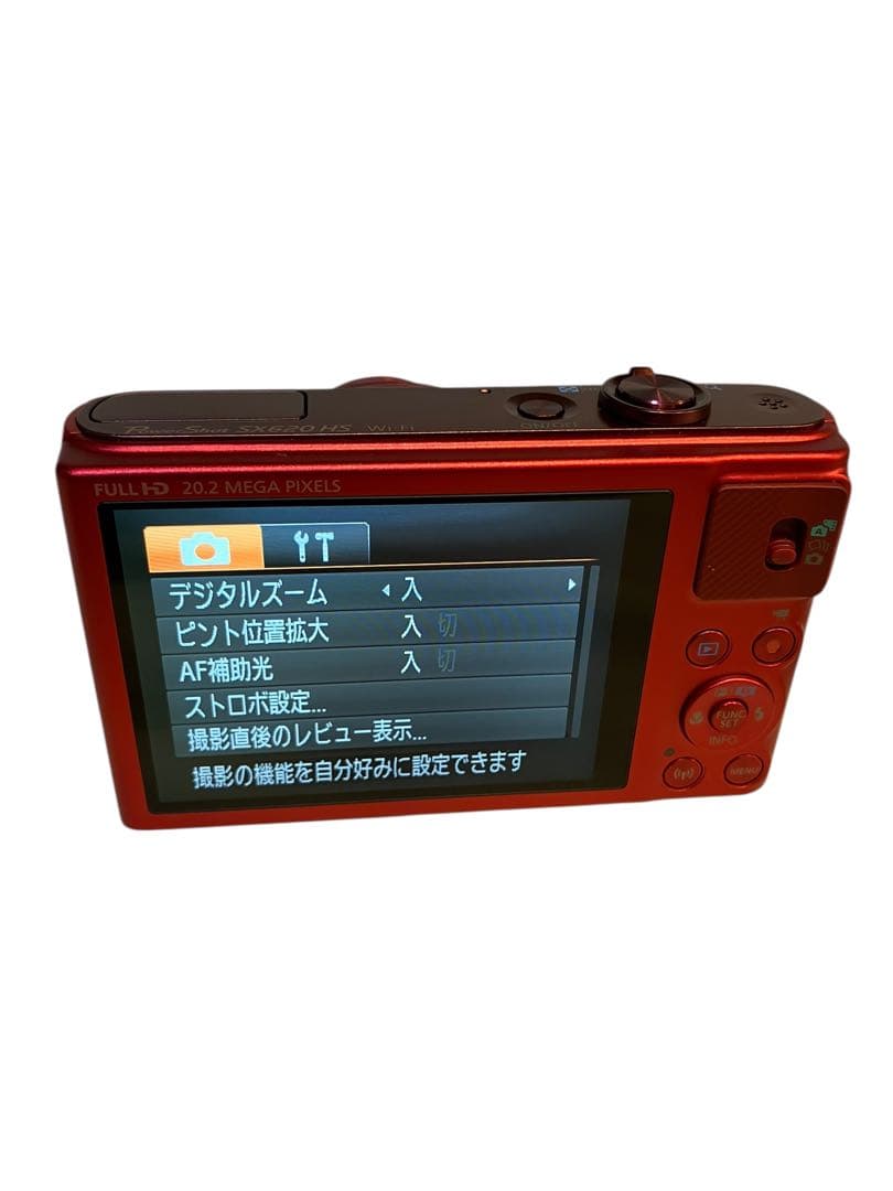 キヤノンCanon SX620 HS レッド 25倍ズーム　美品です