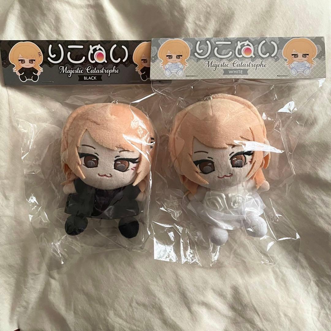 佐々木李子　ぬいぐるみ　りこぬ　WHITE BLACK RE;VERSI 白黒