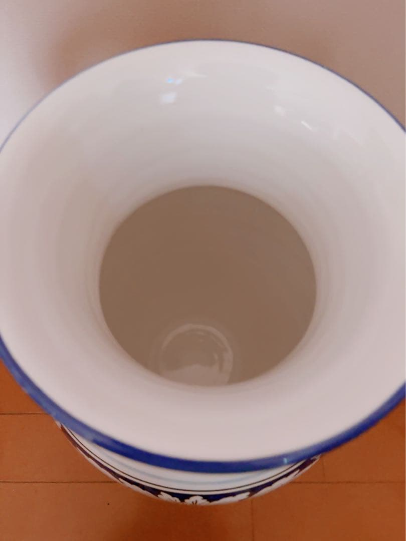 イタリア製デルータ陶器SBERNA DERTA 大きい花瓶