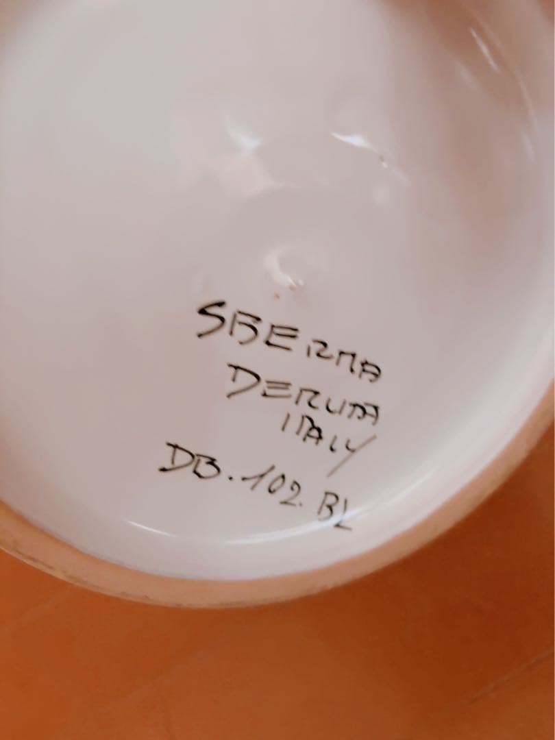 イタリア製デルータ陶器SBERNA DERTA 大きい花瓶