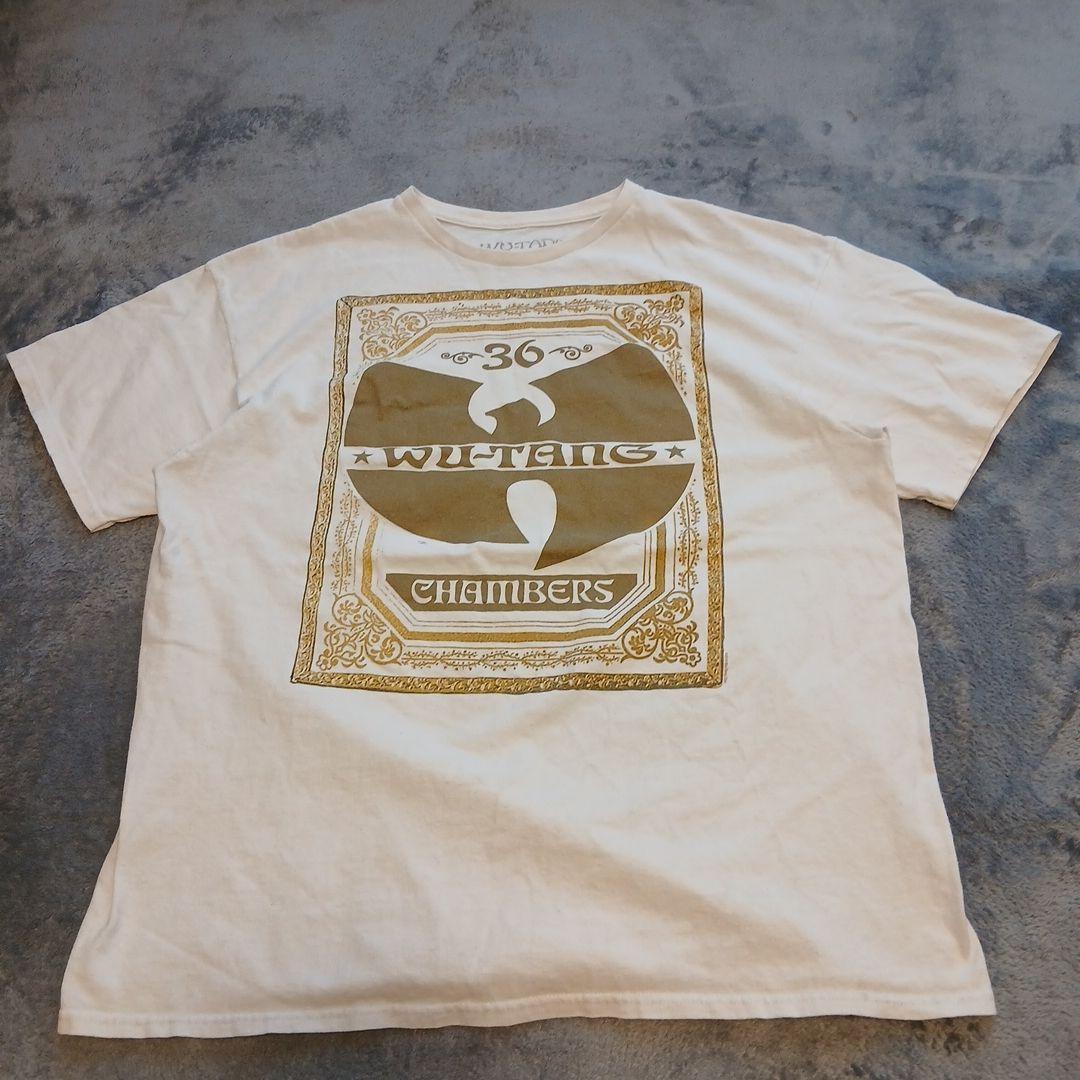WU-TANE 　ウータン　バンドTシャツ　XL ホワイト