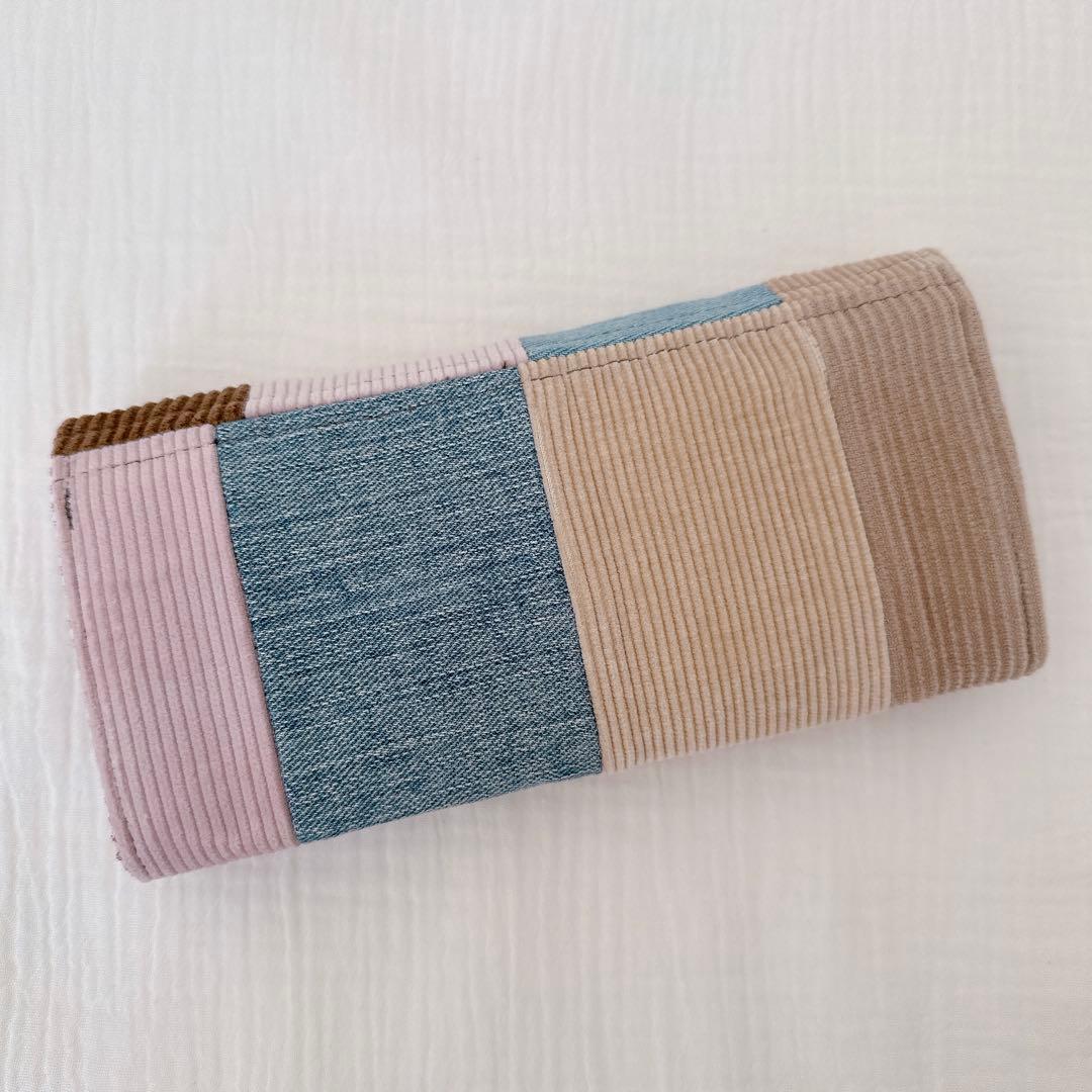 ハンドメイド　デニムリメイク長財布　【8