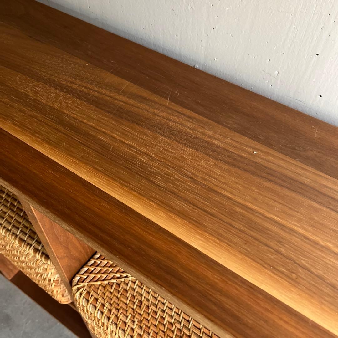 maru★無印スタッキングシェルフセット・５段×３列ウォールナット材