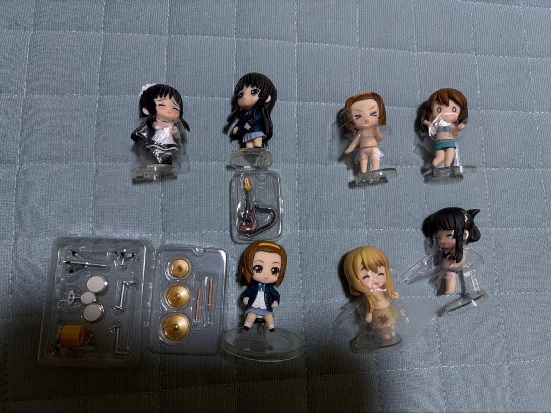 けいおん　ねんどろいどぷち　フィギュア　平沢唯　秋山澪　琴吹紬　田井中律
