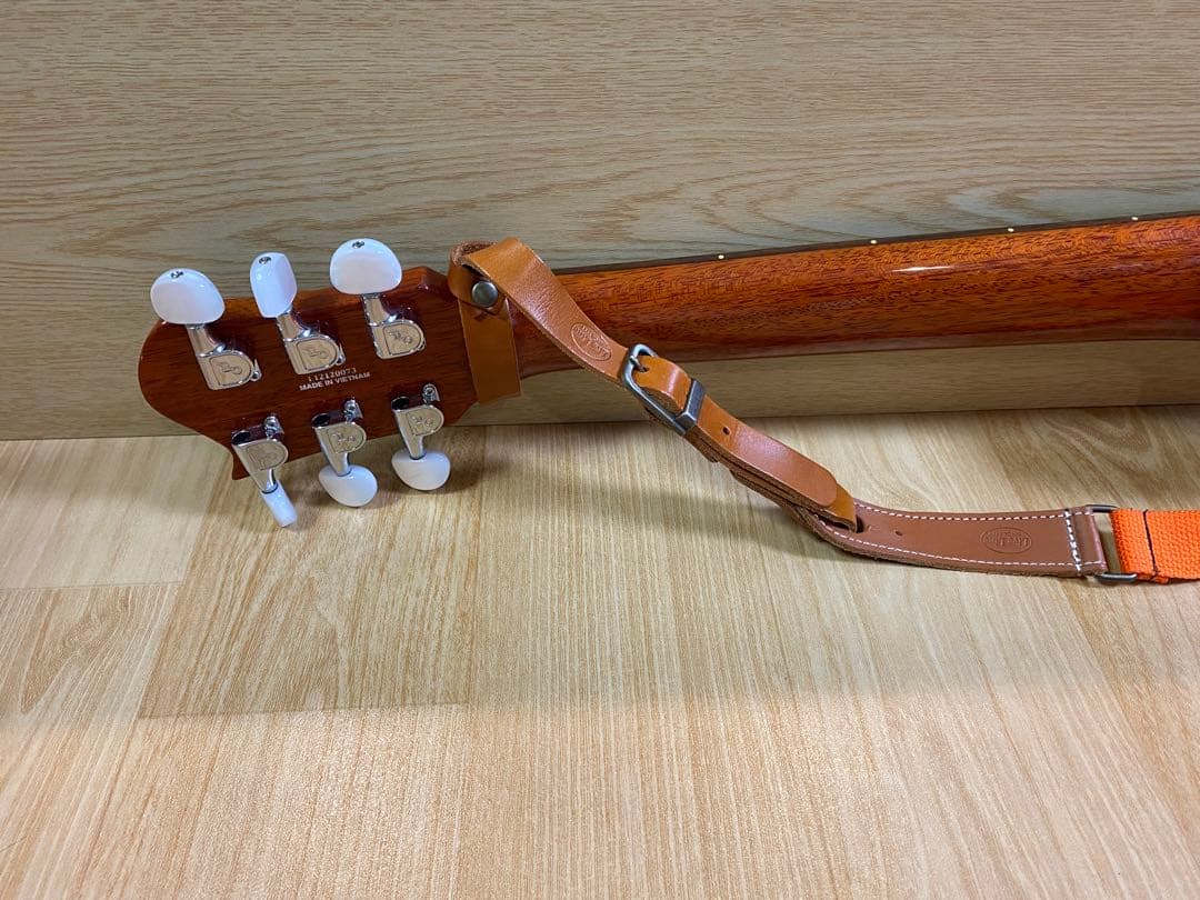 【FLuffy】 トラベルギター ストラップ ケース付