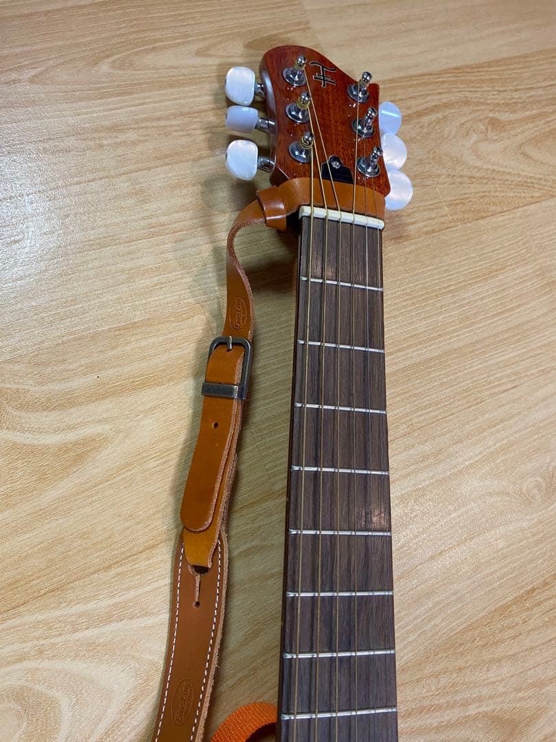 【FLuffy】 トラベルギター ストラップ ケース付