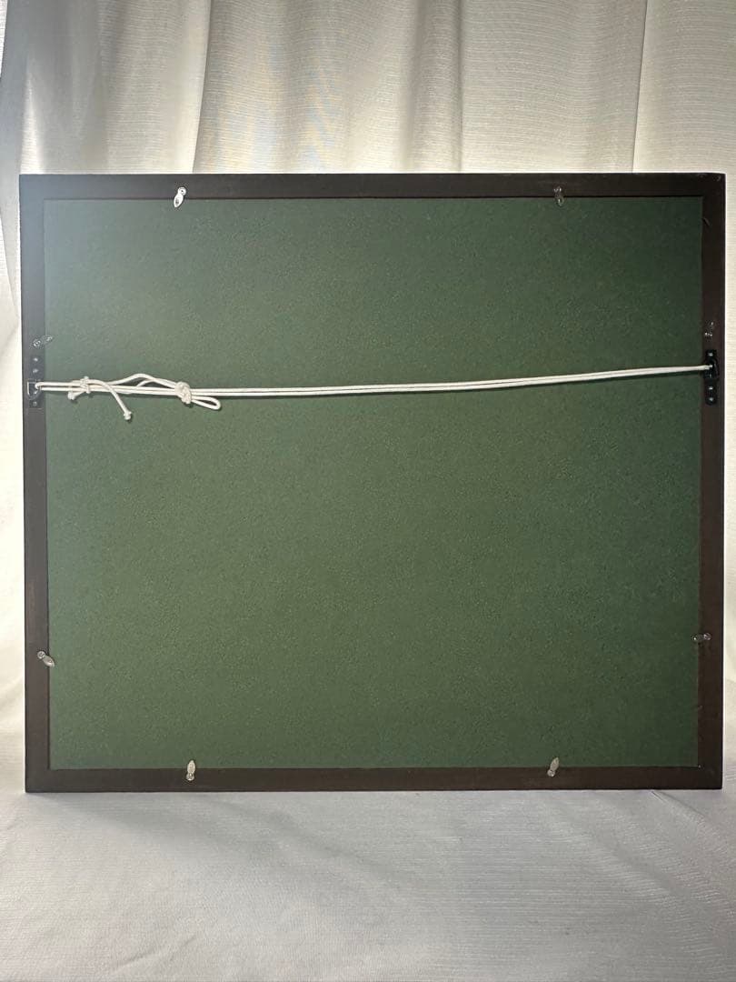 洋画　パリノ-トルダム大聖堂　絵画　美術品　風景画　額縁　インテリア