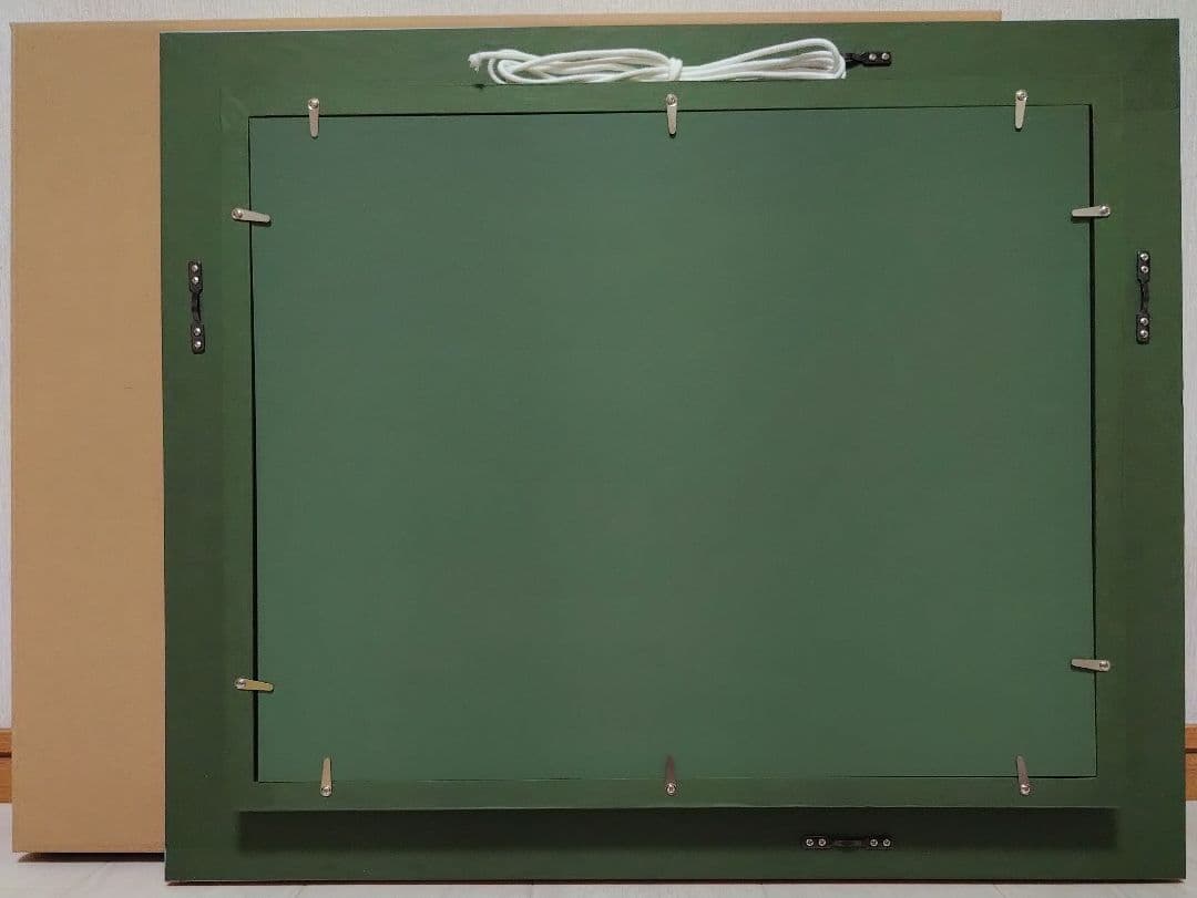 F6号】片岡球子【めでたき富士】手描き作品/サイン有/油彩/アクリル/額縁/額装