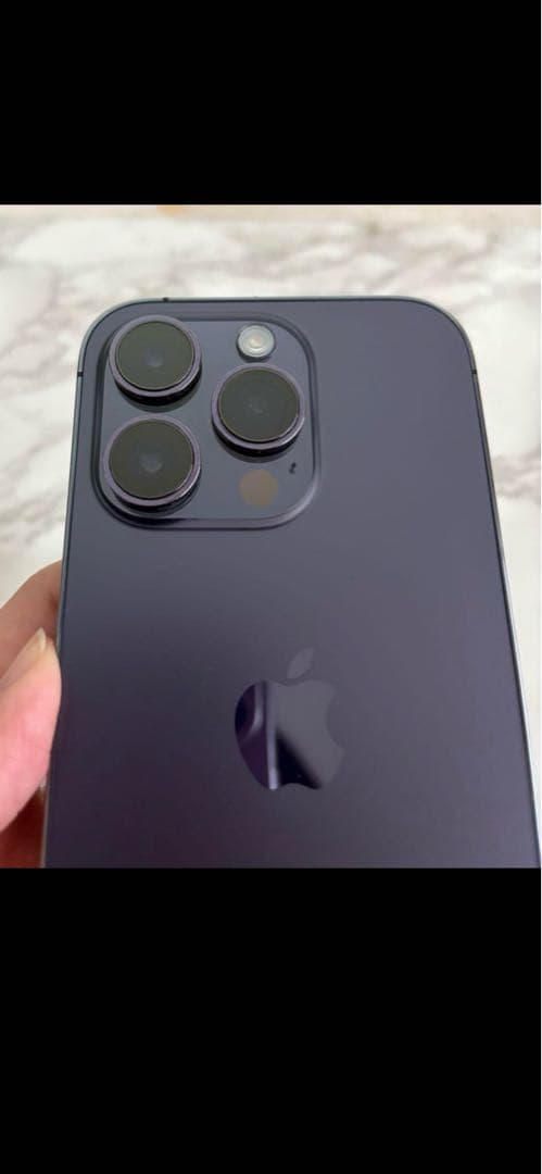 【mam】Apple iPhone 14 Pro ディープパープル 本体