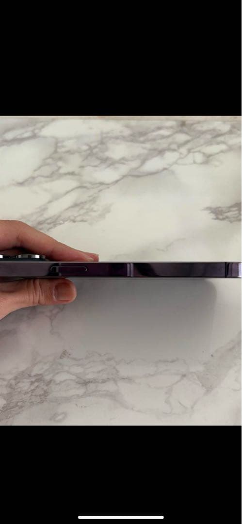【mam】Apple iPhone 14 Pro ディープパープル 本体