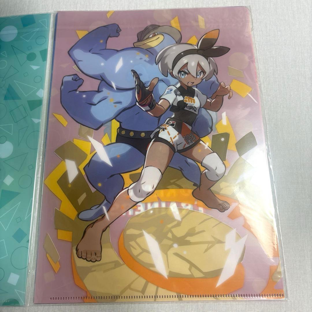 ポケモントレーナーズ ユウリ&ルリナ&サイトウ A4クリアファイル