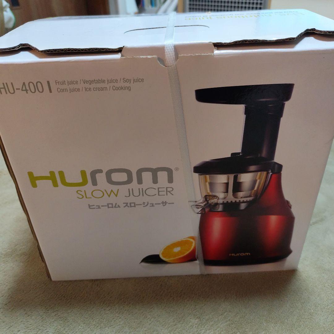 HUROM スロージューサー HU-400 未使用　ヒューロム