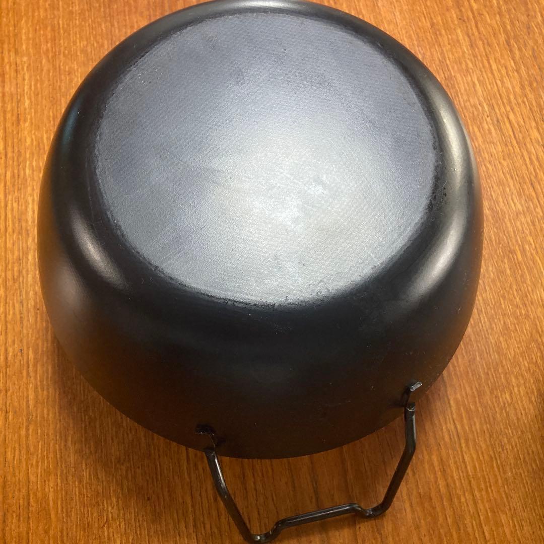 la base/ラバーゼ/IH対応・鉄揚げ鍋セット（28cm）