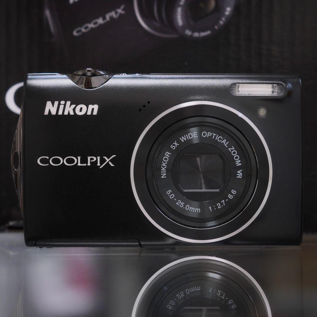 新品同様 名機動作品 平成レトロ CCD Nikon COOLPIX S5100