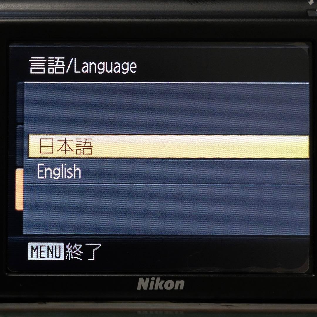 新品同様 名機動作品 平成レトロ CCD Nikon COOLPIX S5100
