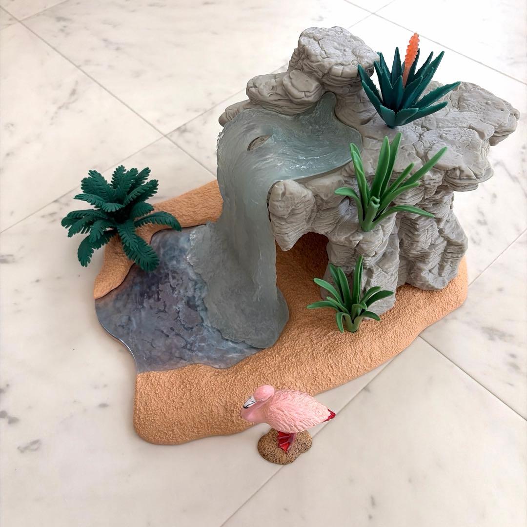 【貴重】廃盤　シュライヒ　Schleich wild life サバンナの滝