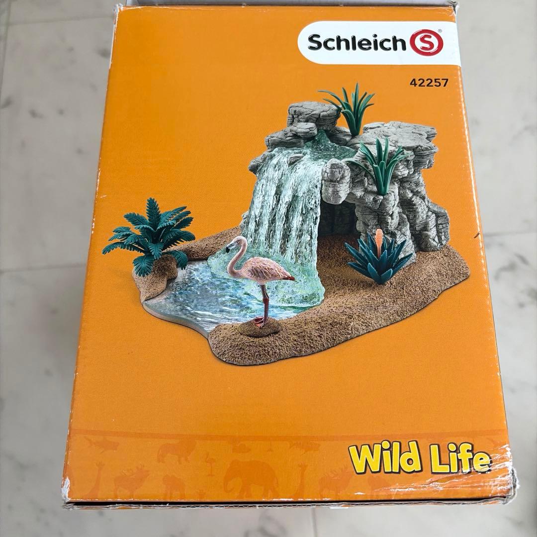 【貴重】廃盤　シュライヒ　Schleich wild life サバンナの滝