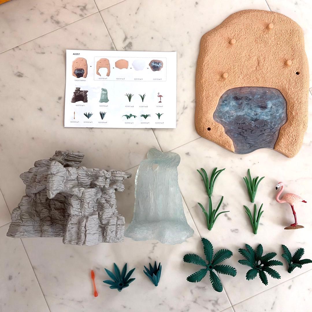 【貴重】廃盤　シュライヒ　Schleich wild life サバンナの滝