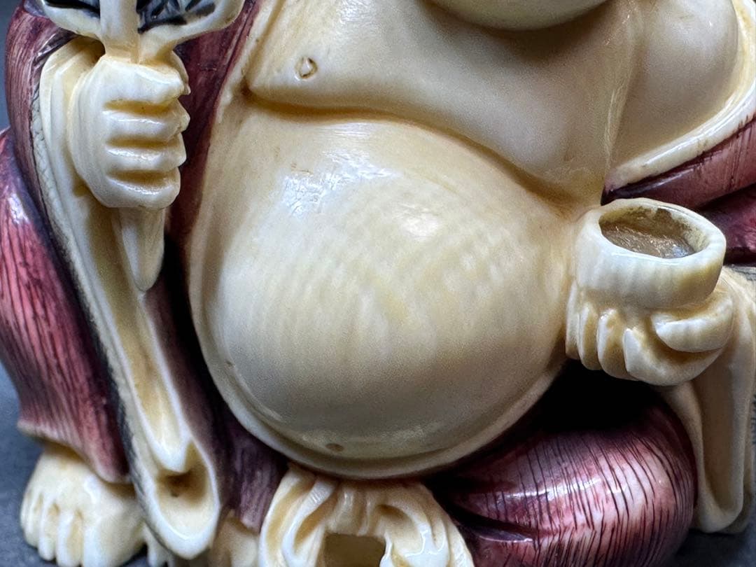 極上　置物　仏像　和彫　天然素材　アンティーク　　骨董　飾り物　古美術品