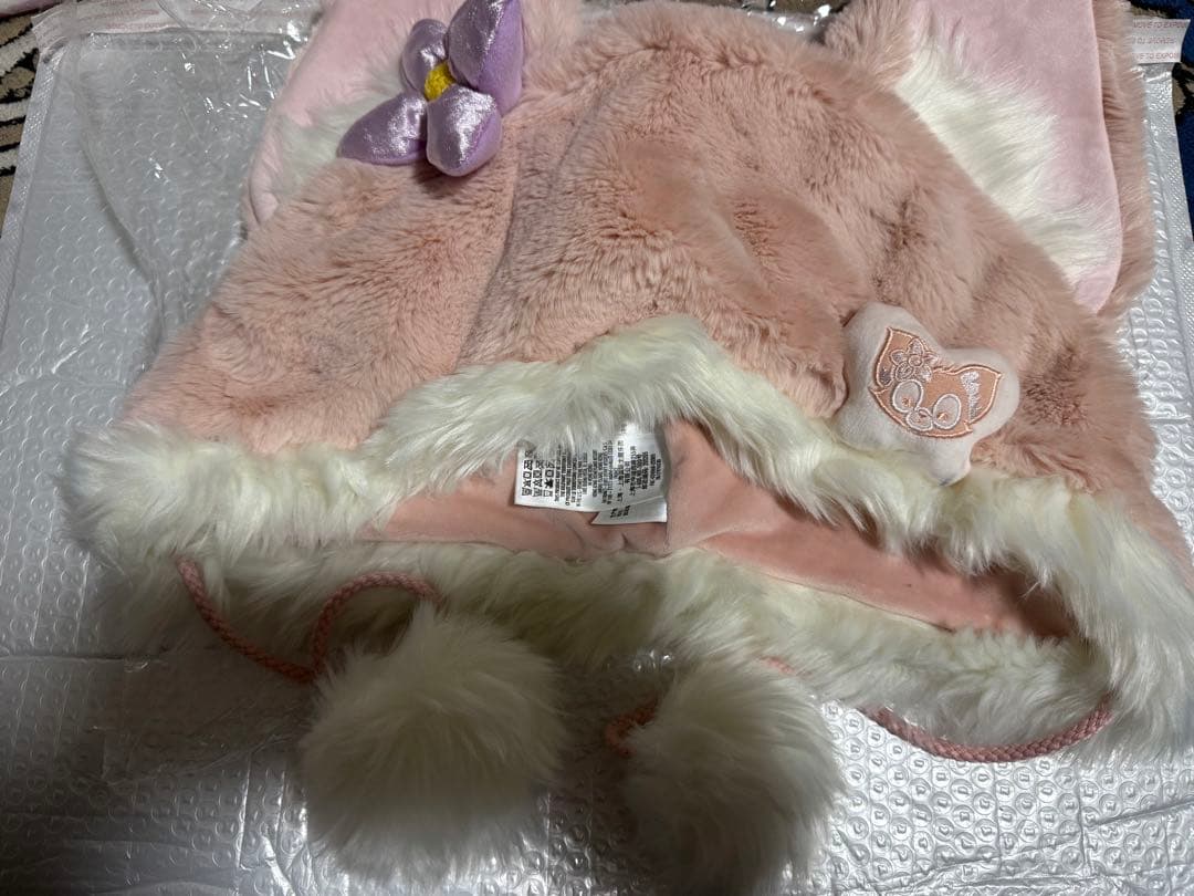 リーナベル　ふわふわファンキャップ　帽子　上海ディズニー