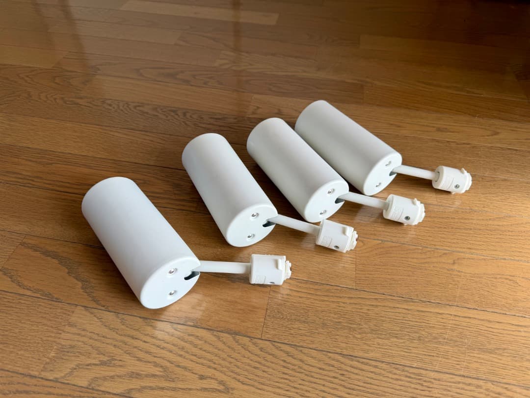 無印良品 E17 スポットライト 4個セット 白