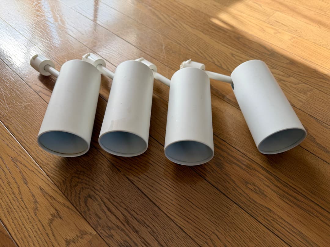 無印良品 E17 スポットライト 4個セット 白