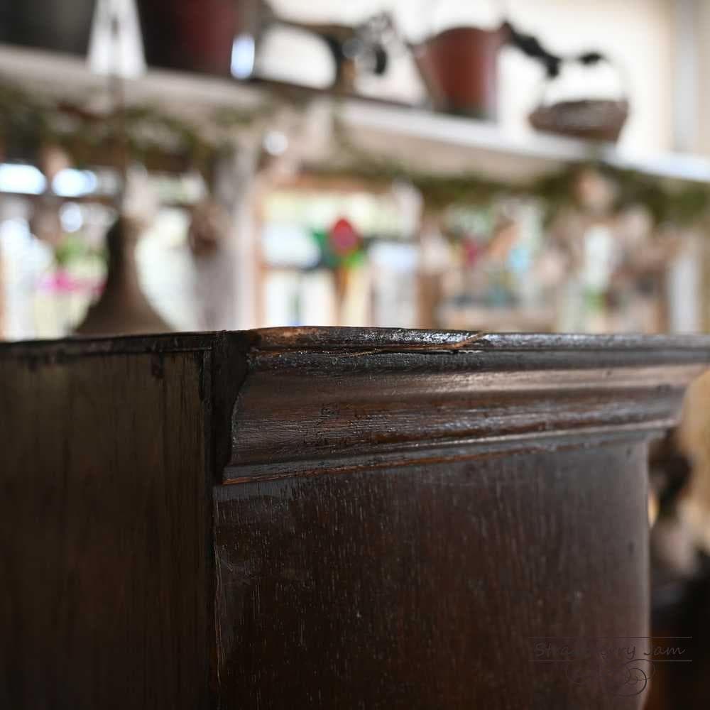 L3710-22 英国アンティーク キッチンキャビットカップボード 食器棚