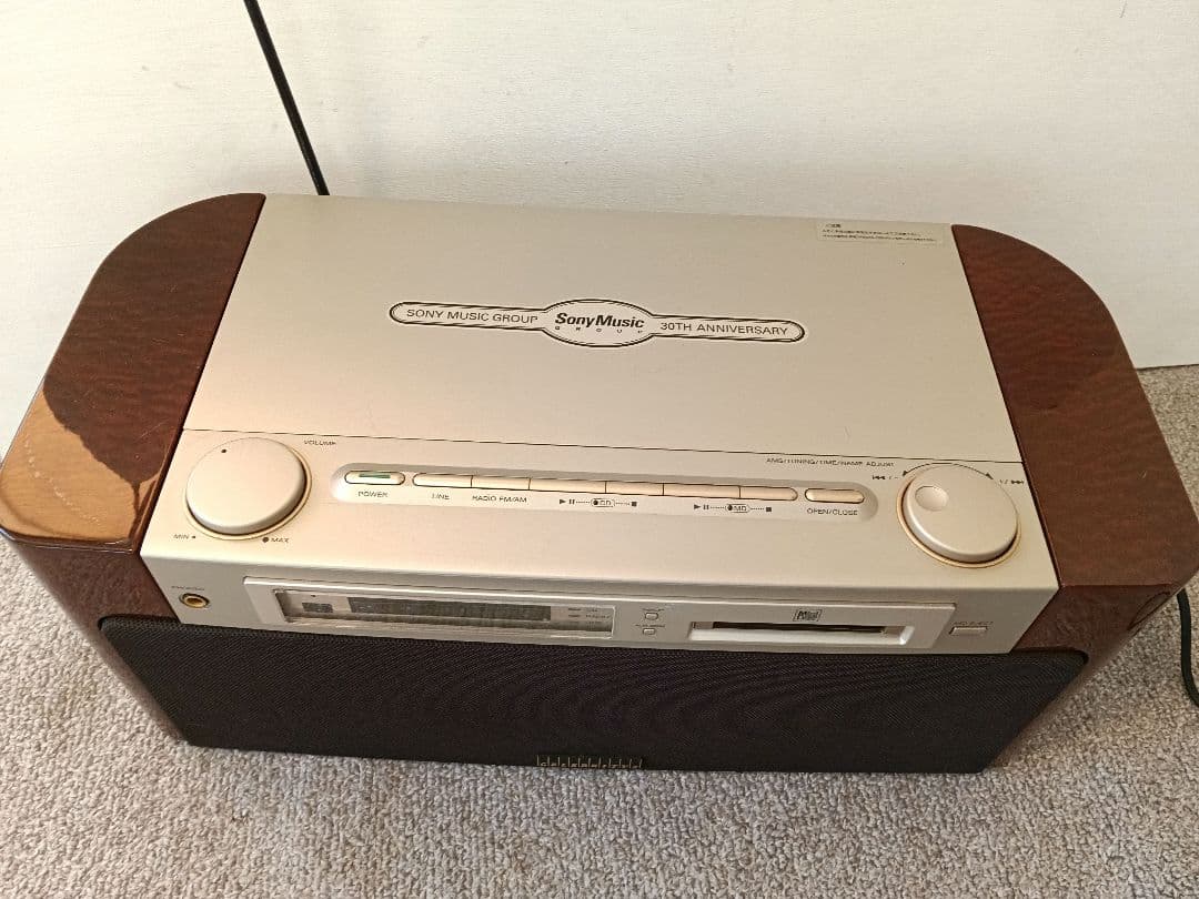 希少 SONYソニー MD-7000 CELEBRITY Ⅱ 30周年記念モデル