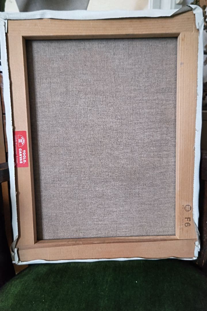 フランスヴィンテージ　油絵