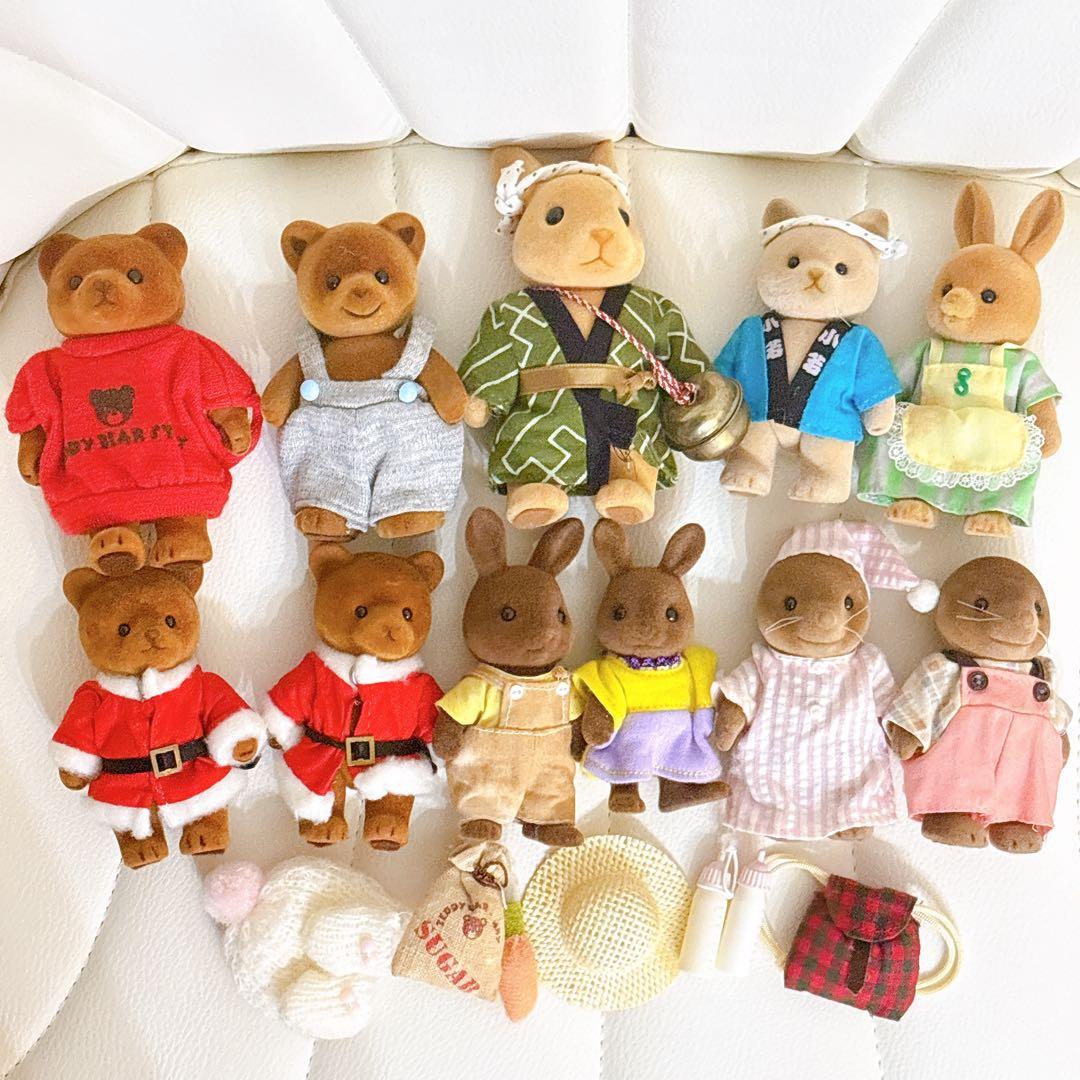 希少 セキグチ テディベアストーリー 11体まとめ売り レトロ ぬいぐるみ 雑貨