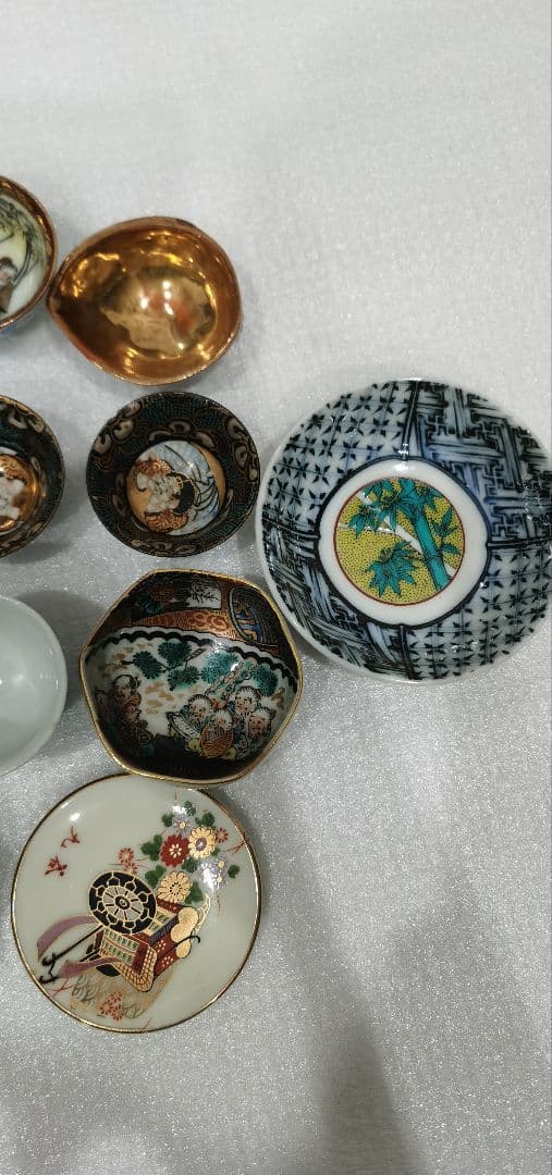 九谷焼　時代盃　飾り盃　　酒器　お猪口