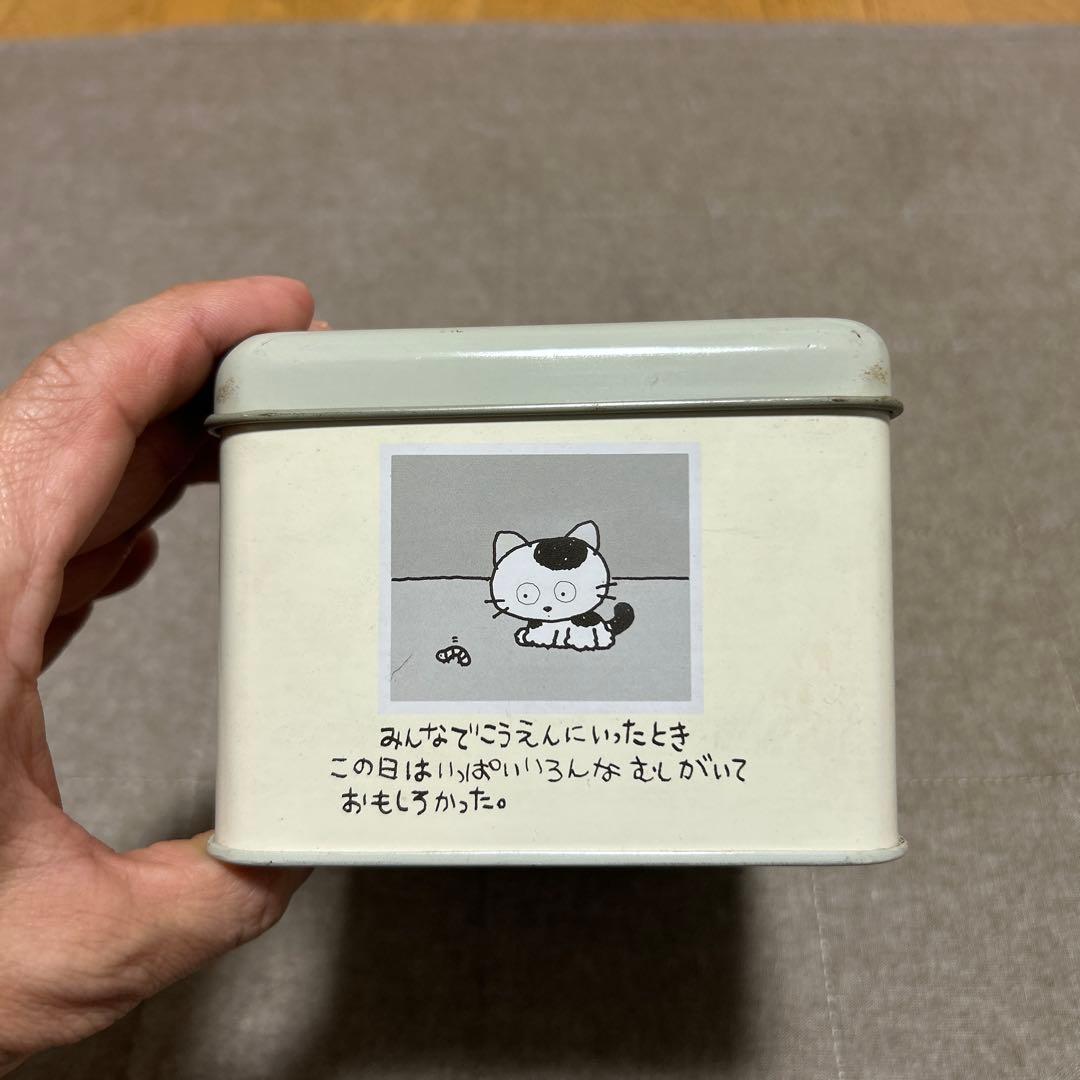 【美品】うちのタマ知りませんか？ 缶ボックス (缶ケース)持ち手付き