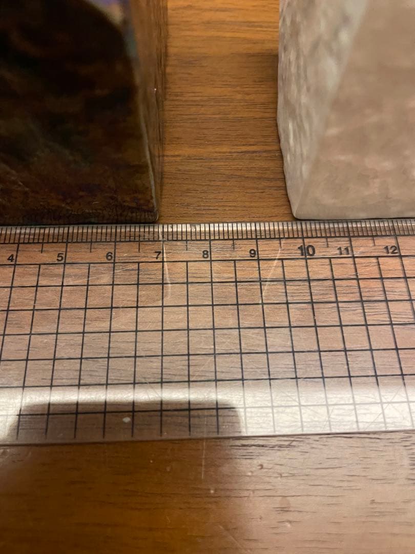 立方体花器 2個セット 青と白