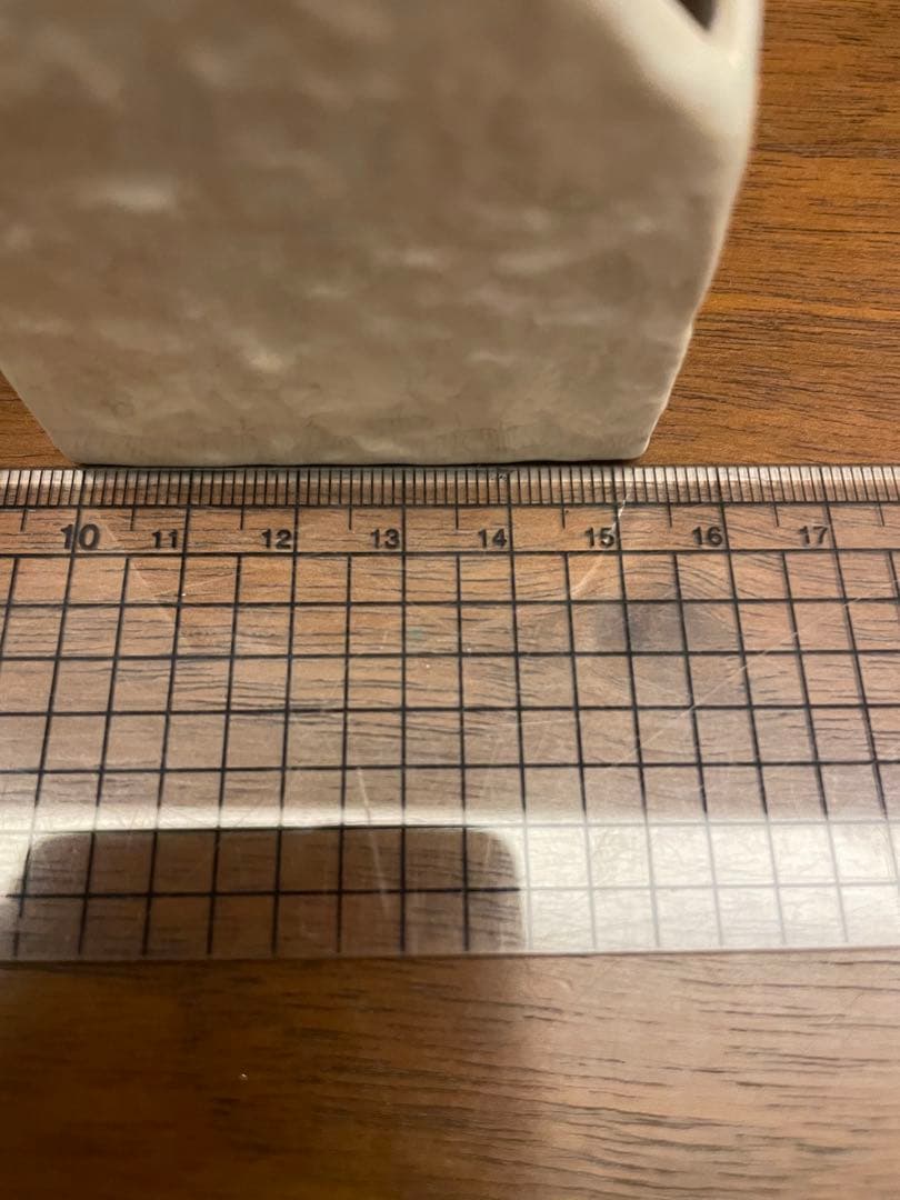 立方体花器 2個セット 青と白