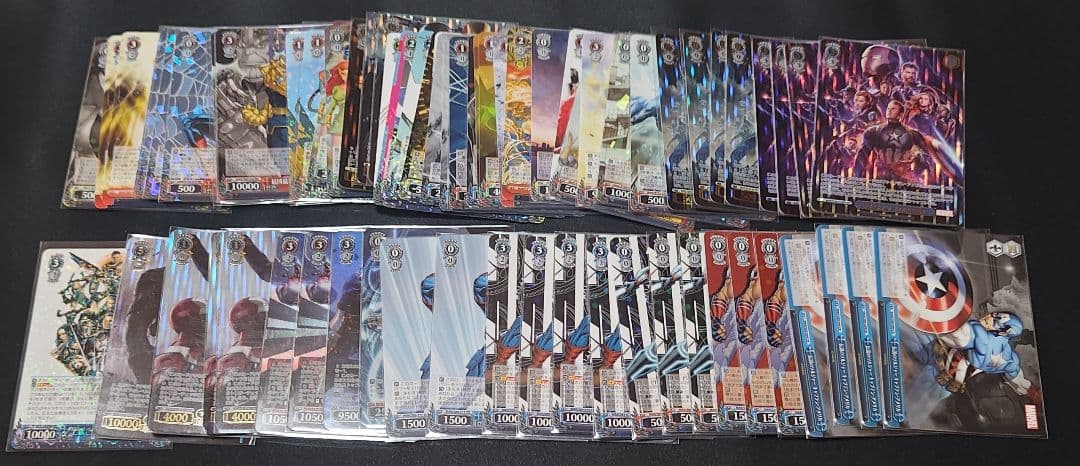 【ヴァイス/WS】MARVEL 扉アイアンマンデッキ 調整パーツ等付き
