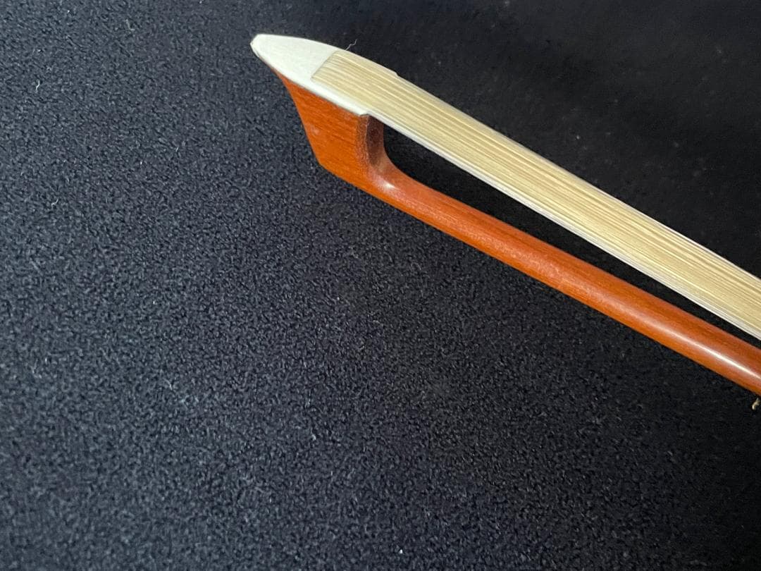 杉藤武司氏 マスターメイド 金黒檀 最高級 バイオリン弓 メーカーメンテ済み