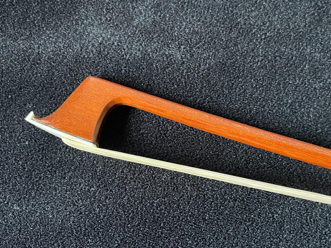 杉藤武司氏 マスターメイド 金黒檀 最高級 バイオリン弓 メーカーメンテ済み