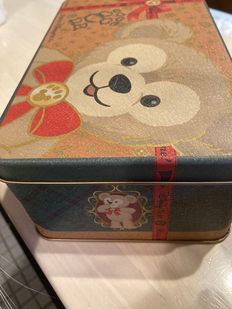 ダッフィー お菓子缶　初期　ディズニーシー