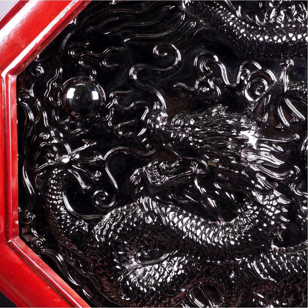 ★特別ご提供★大きな夢の実現☆【大吉開運☆五本爪玉持ち龍神×八角形♢極上彫刻】♥