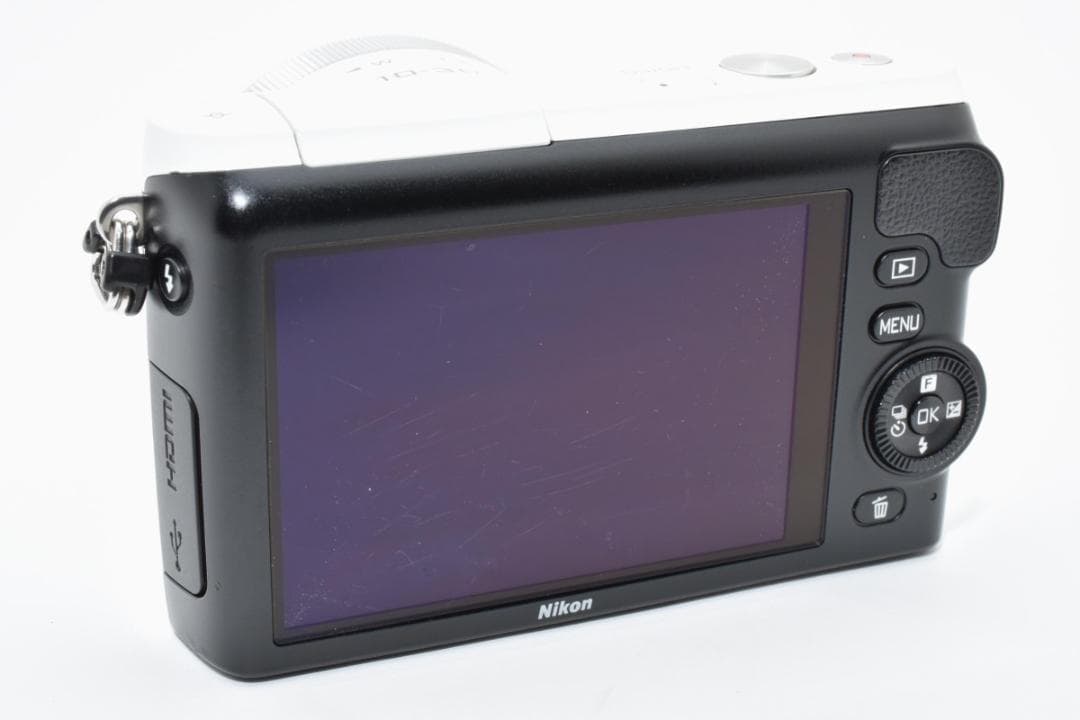 ■美品■Nikon ニコン 1 S2 ホワイト レンズキット