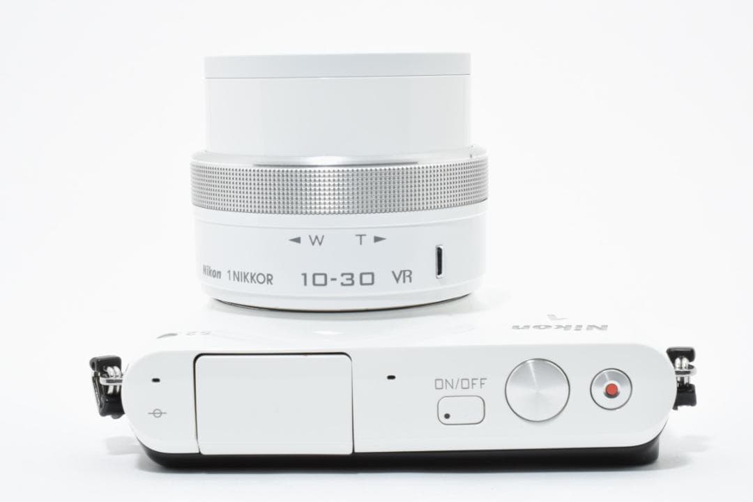 ■美品■Nikon ニコン 1 S2 ホワイト レンズキット