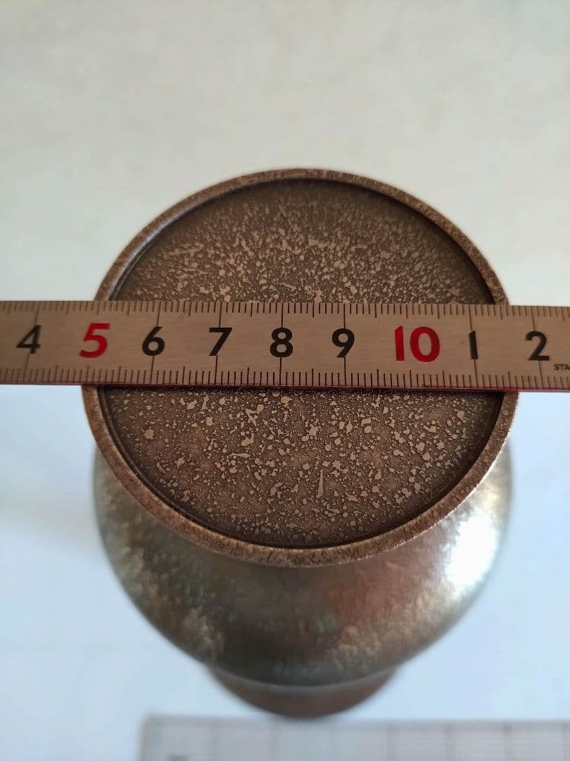 6 金属製　花器　花入　花展　モダン　スタイリッシュ　池坊　立花　シルバー